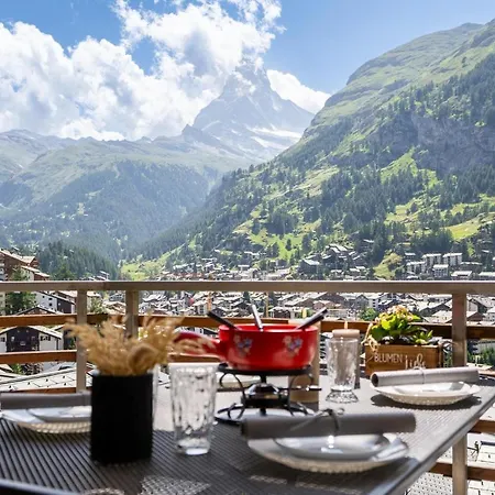 Fantastic Panoramic View In * Zermatt